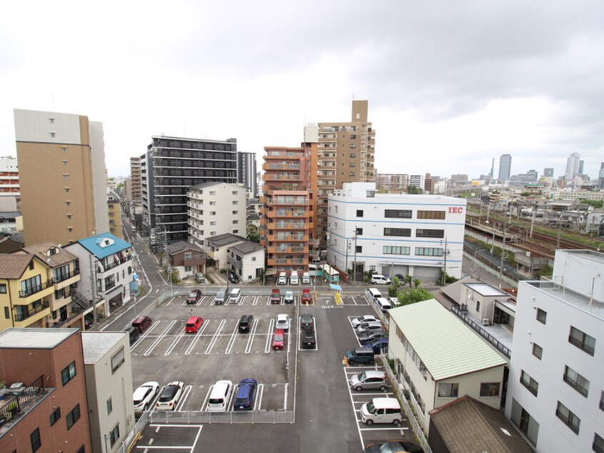 室内からの展望 レジデンシア尾頭橋