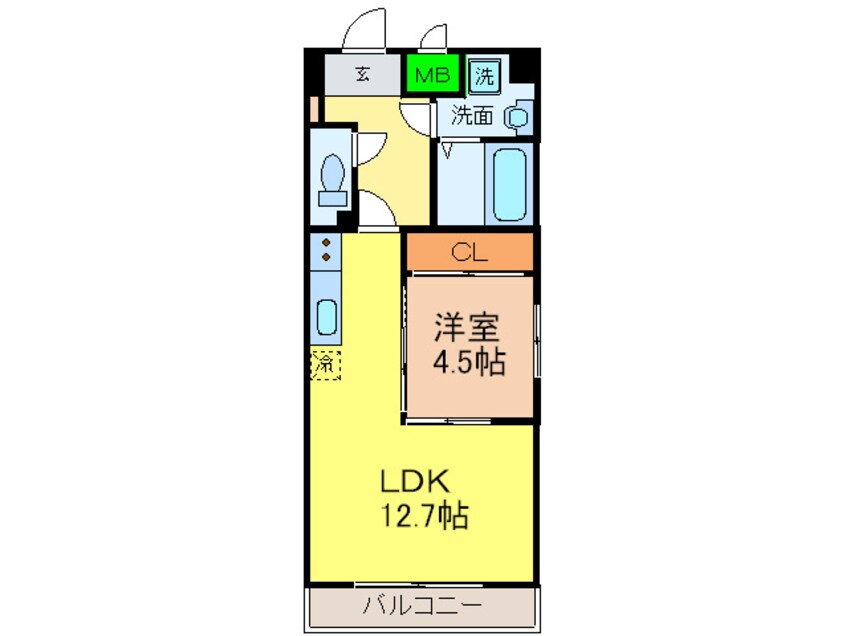 間取図 GRANDUKE東別院