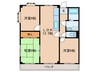 ＶＩＰ桜井 3LDKの間取り
