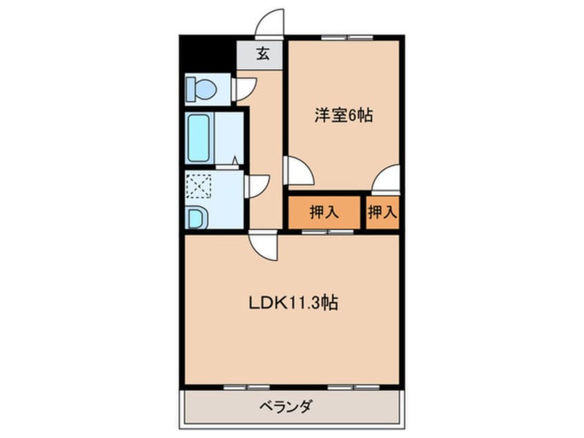 間取図 ロイヤル栄光