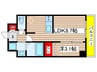 プレサンス桜山駅前アフォード 1LDKの間取り