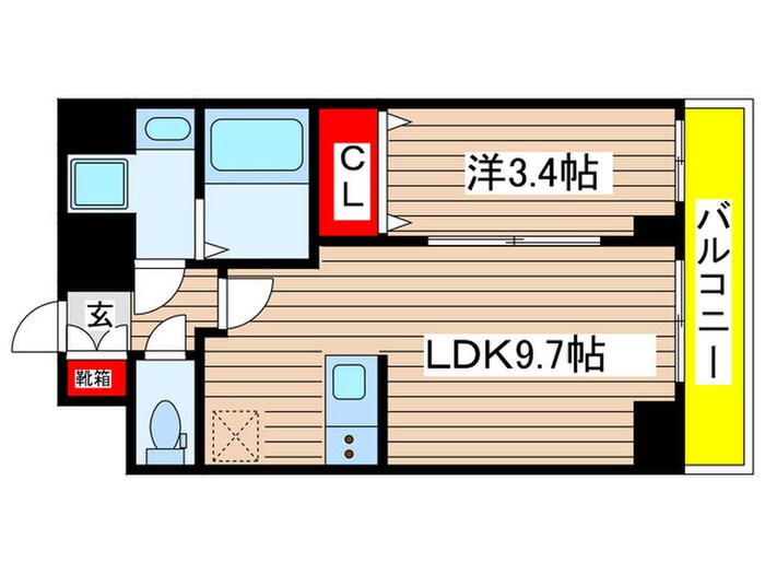 間取り図 プレサンス桜山駅前アフォード
