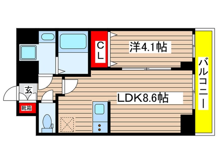 間取り図 プレサンス桜山駅前アフォード
