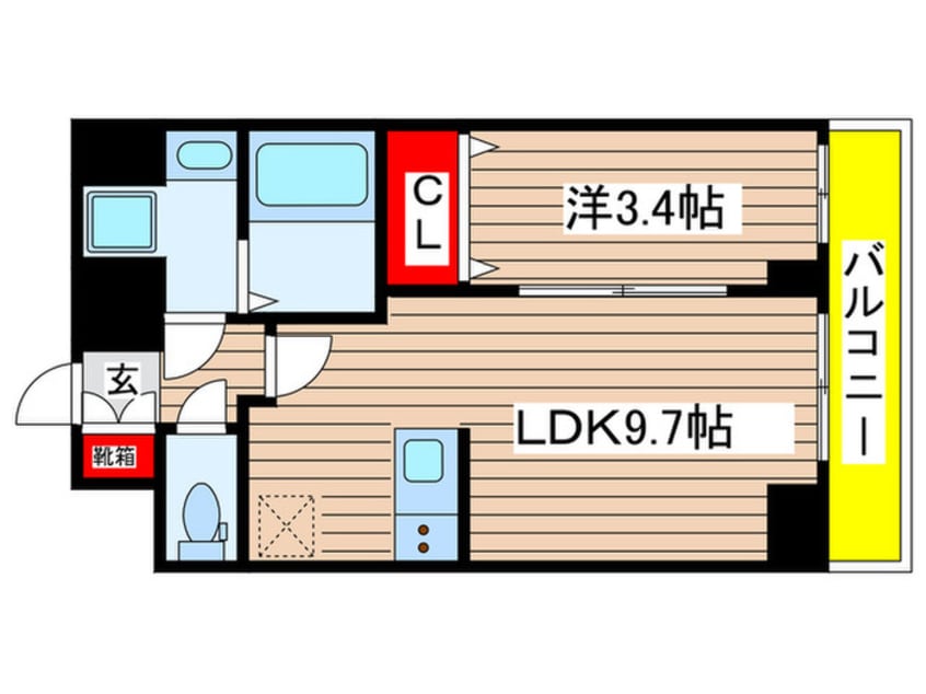 間取図 プレサンス桜山駅前アフォード