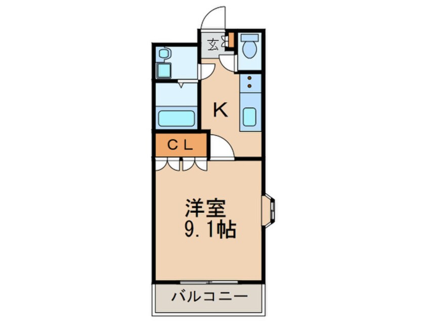 間取図 ラ セシリア