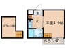ヴァンベ－ル平針 1Kの間取り