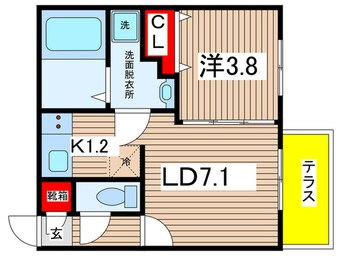 間取図 quador吹上North