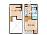 Grande鶴舞 1Kの間取り