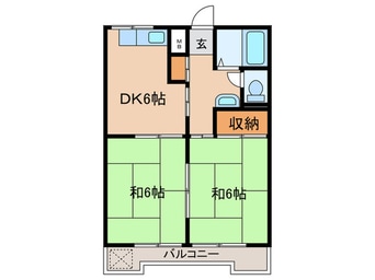 間取図 ハイツ西上野