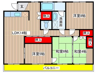 間取図 富士丸マンション