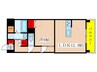 クレリア南一番 1LDKの間取り