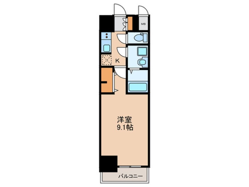 間取図 S-RESIDENCE鶴舞II