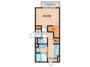 間取図 フェリシティ白山