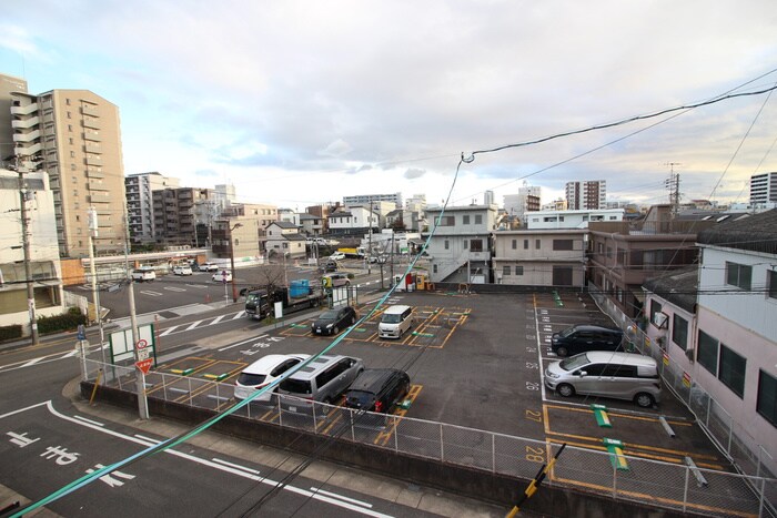 室内からの展望 フラット矢田南