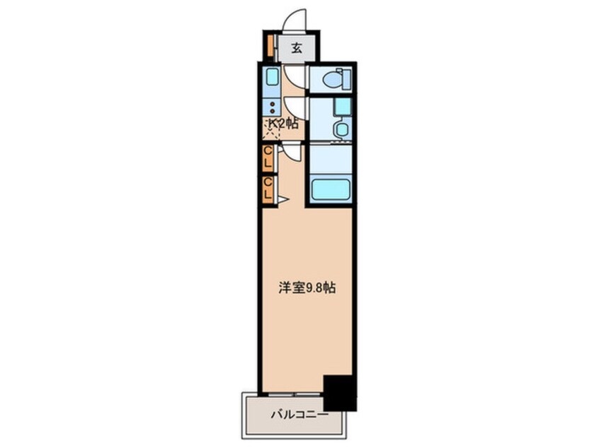 間取図 S-RESIDENCE大曽根駅前