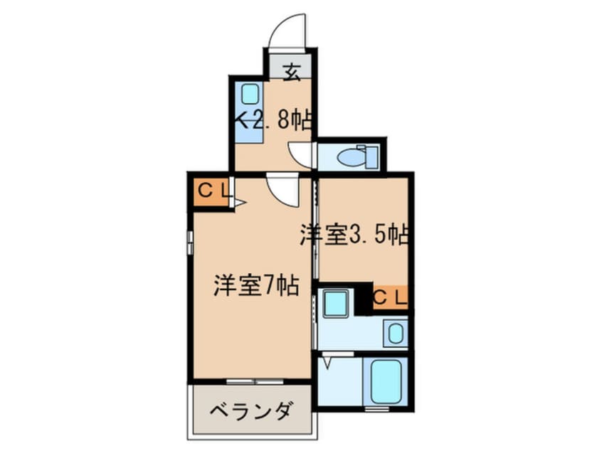 間取図 ヴィスタレジーナ