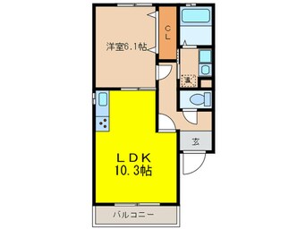 間取図 ペルゴレーズ