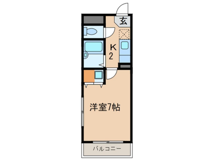 間取図 サンピア丸野