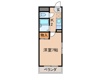 間取図 サンピア丸野