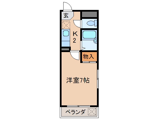間取り図 サンピア丸野
