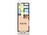 サンピア丸野 1Kの間取り
