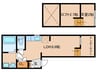 AIOI　Link 1LDKの間取り