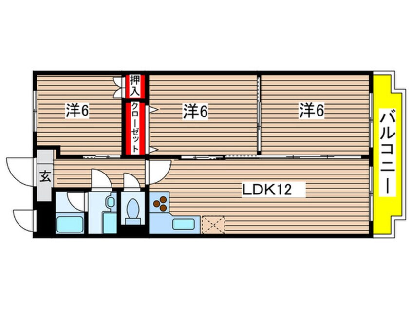 間取図 ベルマイン