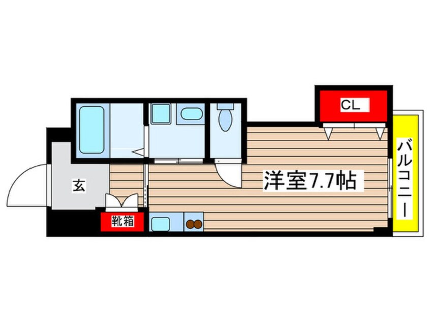 間取図 ベテル鳴子