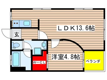 間取図 セントラル川名