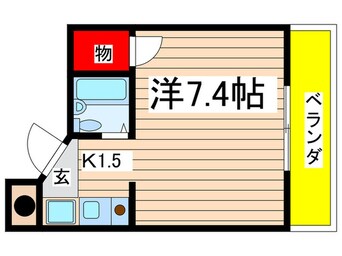 間取図 イツフジハイツ