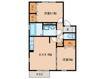 間取図 アルカンシエル