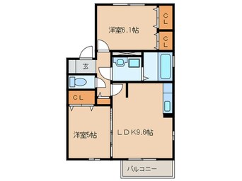 間取図 アルカンシエル