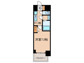 間取図 ﾌﾟﾚｻﾝｽ丸の内ｱﾃﾞﾙ(305)