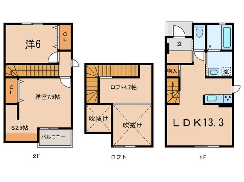間取図 エーレ
