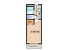 Casa felice 1Kの間取り