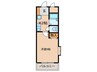 Casa felice 1Kの間取り