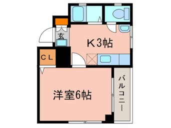 間取図 第５伊藤ﾋﾞﾙ