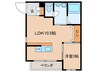 Ｂｌｉｓｓ中村日赤 1LDKの間取り
