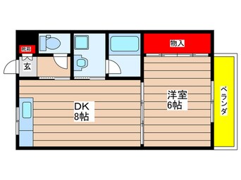 間取図 第３９オ－シャンハイツ