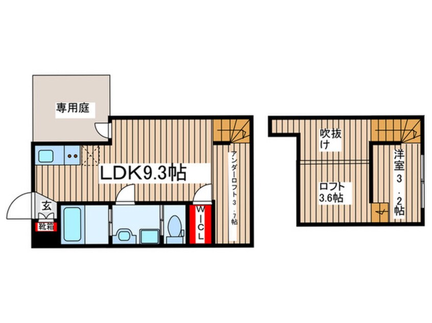 間取図 リヴィエラ港北