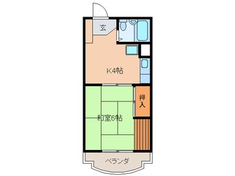 間取図 ロイヤルマンションヨコチ