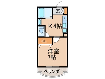 間取図 ロイヤルマンションヨコチ