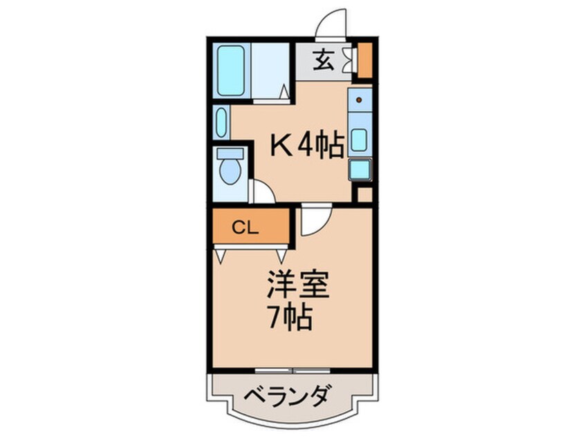 間取図 ロイヤルマンションヨコチ