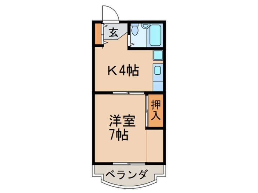 間取図 ロイヤルマンションヨコチ