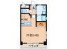アネックスＭ＆Ｋ 1Kの間取り