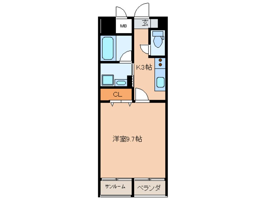 間取図 あいさきがけ