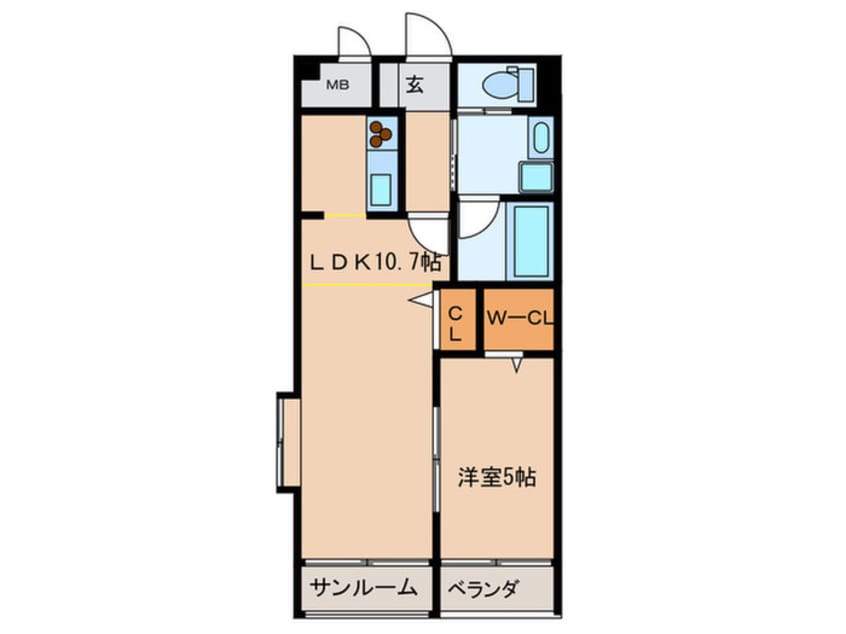 間取図 あいさきがけ
