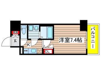 間取図 エスリード栄ラ・ヴィ
