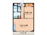 レクイエやまだ 1LDKの間取り