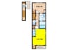 ｋ′ ｓ　Ｈｏｕｓｅ 1LDKの間取り